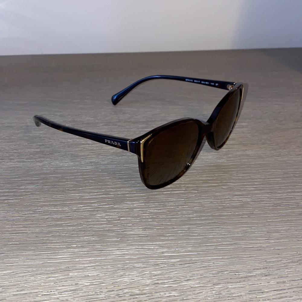 Prada 55mm Polarized Cat Eye Sunglasses - Picture 5 of 16